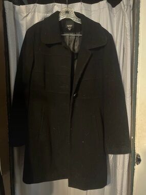 Esprit Black Pea coat  with Label